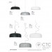 Подвесной светильник Nowodvorski 5076 Bowl Grey