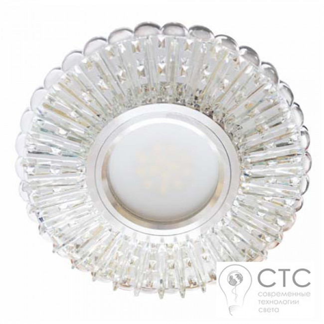 Встраиваемый светильник Feron 7312B с LED подсветкой