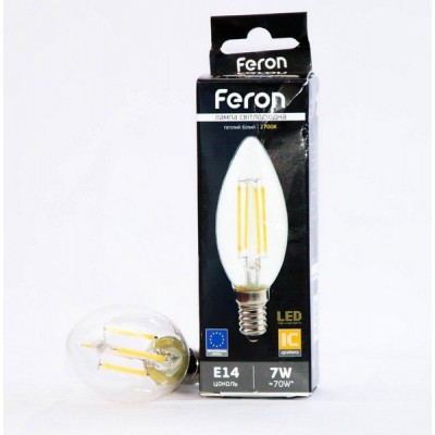 Светодиодная лампа Feron LB-160 C37 7W E14 2700K