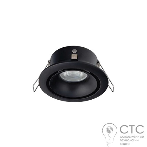 Точковий світильник Nowodvorski 8374 Foxtrot Black - фото 1