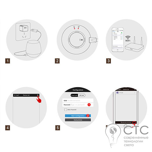Контролер MiLight Wi-Fi Box RGB для керування світильниками, лампами та стрічками - фото 9