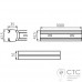Шинопровід 1м 3 фази Kanlux 22592 Tear TR 1M-WH