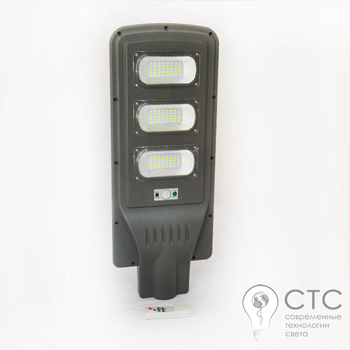Вуличний світильник Powerlux 60W на сонячній панелі - фото 1