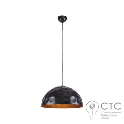 Підвісний світильник Nowodvorski 6778 Hemisphere Hit Black-Gold