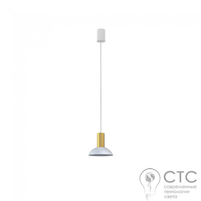 Подвесной светильник Nowodvorski 8037 Hermanos C White/Solid Brass