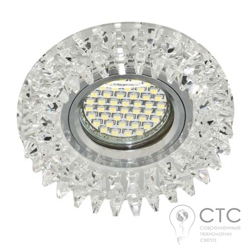 Встраиваемый светильник Feron CD2540 с LED подсветкой  - фото 1