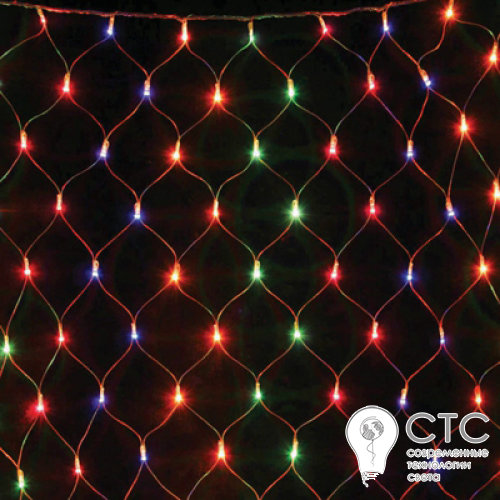 Гирлянда внешняя Venom LS-3592 Сетка 120LED RGB белый  - фото 1