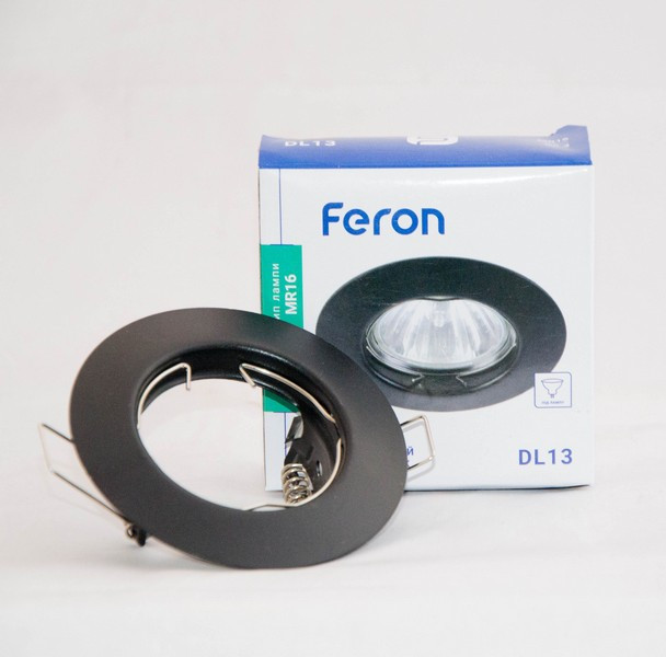 Встраиваемый светильник Feron DL13 черный