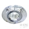 Встраиваемый светильник Feron 8050-2 серебро-серебро