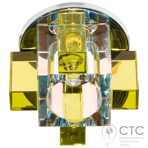 Встраиваемый светильник Feron C1037 желтый 