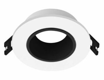 Вбудований поворотний світильник Feron DL0375 чорний-білий