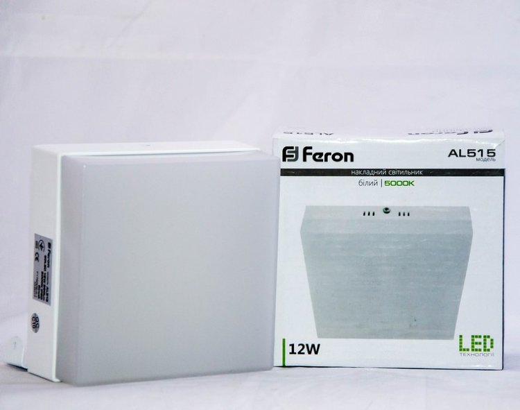 Світлодіодний світильник Feron AL515 12W 5000K