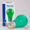 Світлодіодна лампа Feron LB-375 3W E27 зелений