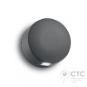 Настенный светильник Ideal Lux Dot AP2 Antracite (143392)
