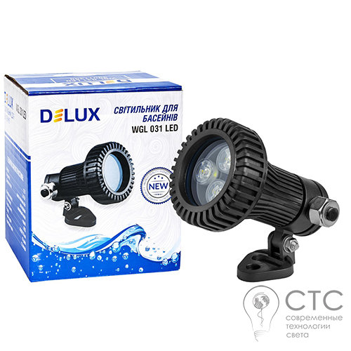 Подводный светильник Delux WGL 031 LED 3x1W 12V