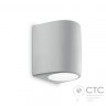 Настенный светильник Ideal Lux Keope AP1 Grigio Big (154817) 