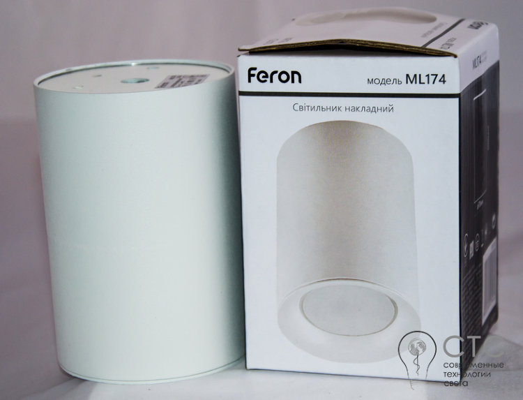 Світильник Feron ML174 без лампи MR16 /GU10 білий