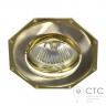 Встраиваемый светильник Feron 305Т MR-16 титан золото 