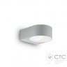 Настенный светильник Ideal Lux Iko AP1 Grigio (092218)  