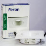 Встраиваемый светильник Feron DL0380 белый квадрат поворотный