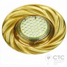 Встраиваемый светильник Feron DL6027 G5.3 золото
