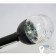 Грунтовый светильник PL135 солнечная батарея 6*6*34 см стекло шар