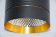 Светодиодный светильник Feron AL542 10W 4000K черный-золото