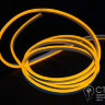 Світлодіодний неон Prolum LED SMD2835-120 жовтий 8x16, IP68, 220V, Series 