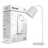 Настольный светильник Feron DE1440 на E27 белый