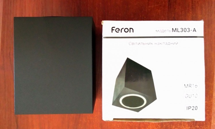 Накладной светильник Feron ML303-A черный