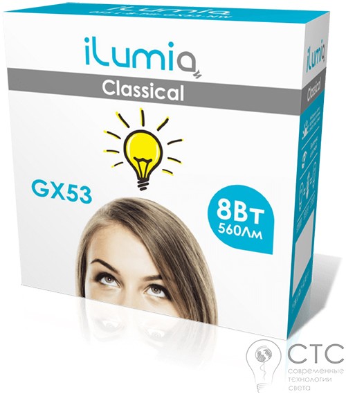 Светодиодная лампа iLumia 8W GX53 4000К 