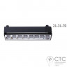 Трековый LED светильник Velmax V-TRL-LA 20W 4100K черный