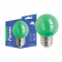 Світлодіодна лампа Feron LB-37 1W E27 зелена прозора