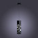Підвісний світильник Tower GH-370 12W темно-сірий