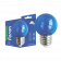 Світлодіодна лампа Feron LB-37 1W E27 синя прозора