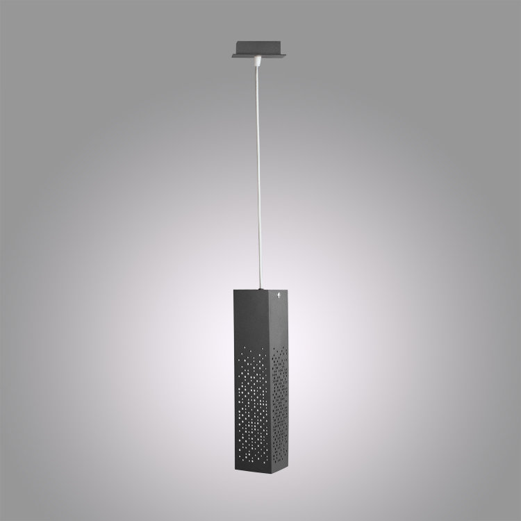 Подвесной светильник Matrix GH-370 12W темно-серый