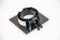 Встраиваемый светильник Feron DL0380 черный квадрат поворотный