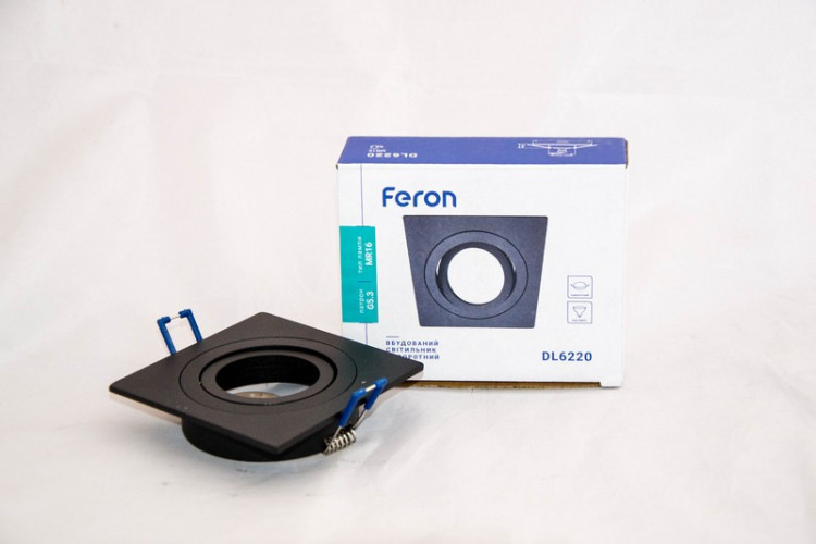 Вбудований світильник Feron DL6220 чорний
