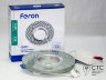 Встраиваемый светильник Feron CD833 с LED подсветкой прозрачный-серебро