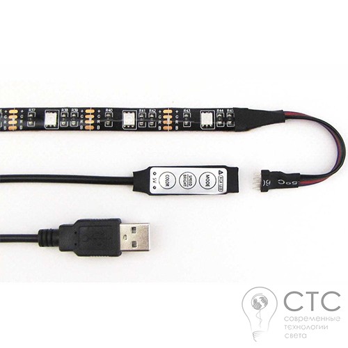 Светодиодная лента Feron LS708 RGB с USB и микроконтроллером