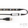 Світлодіодна стрічка Feron LS708 RGB з USB і мікро контролером