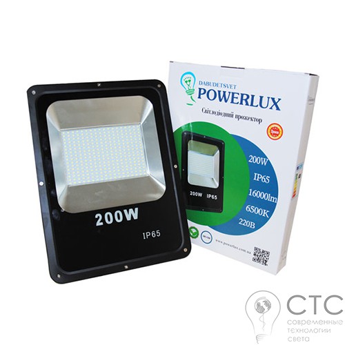 Светодиодный прожектор Powerlux LED 200W 6500K