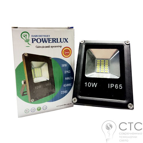 Светодиодный прожектор Powerlux LED 10W 6500K